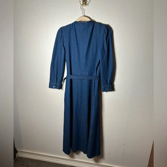 Tuckernuck Denim Catherine Midi Dress - Picture 5 of 5